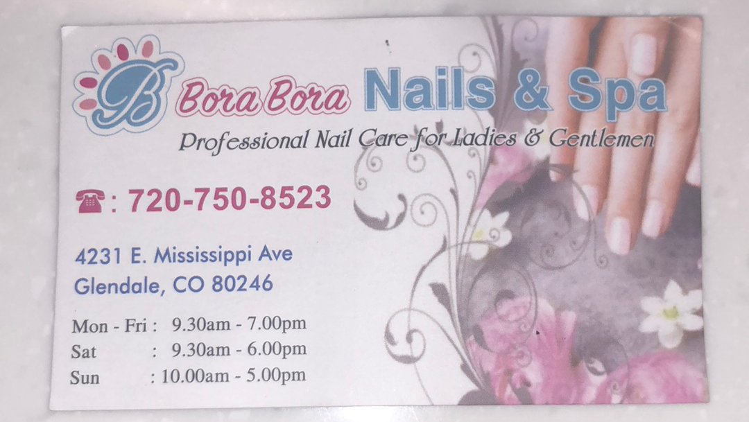 Bora Bora Nails & Spa logo